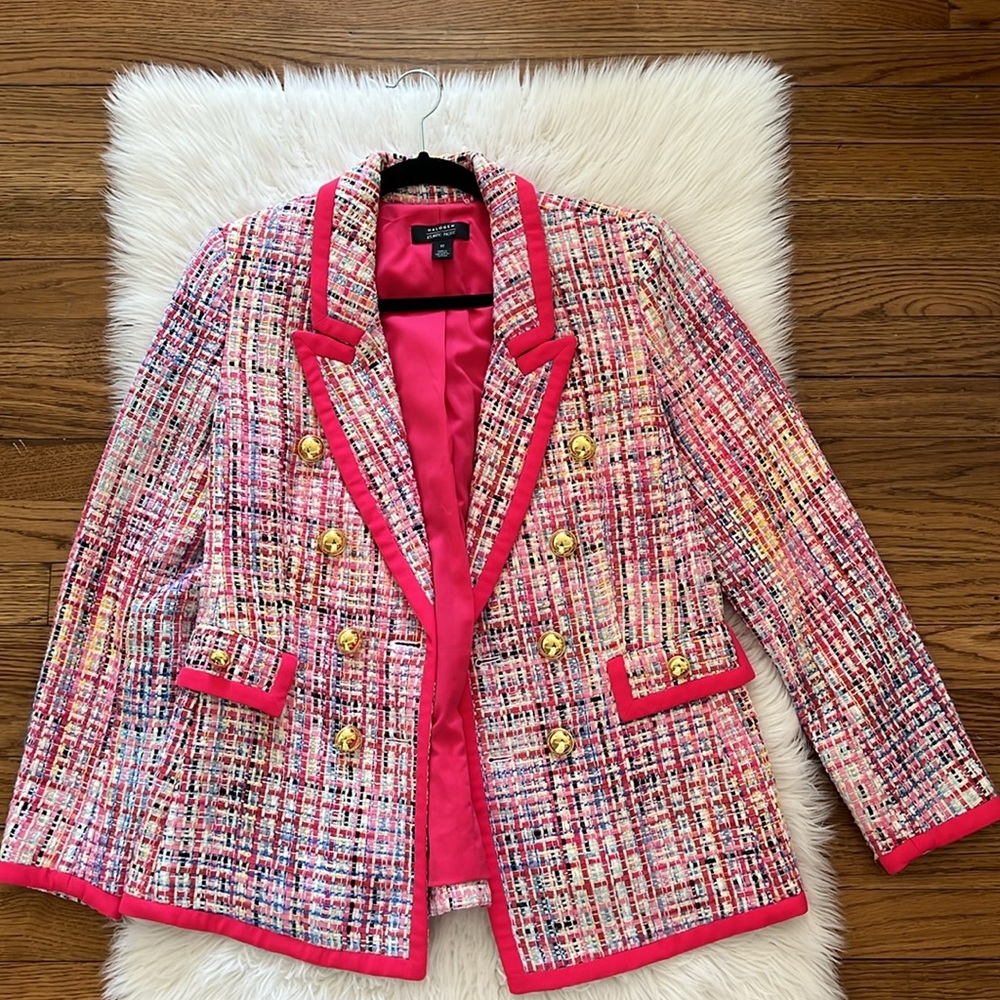 Halogen Women's pink blazer